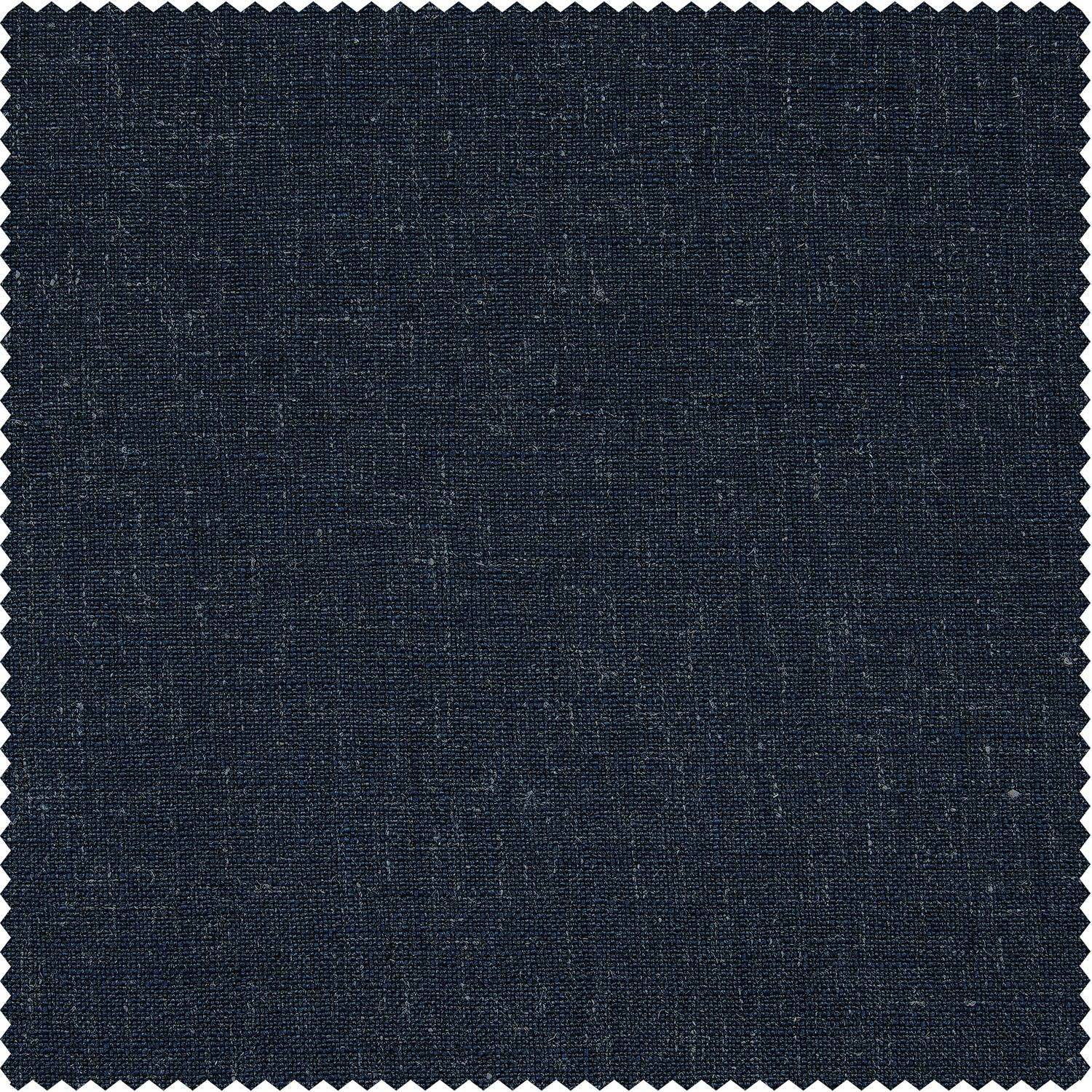 British Navy Heavy Faux Linen Swatch