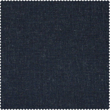 British Navy Heavy Faux Linen Swatch