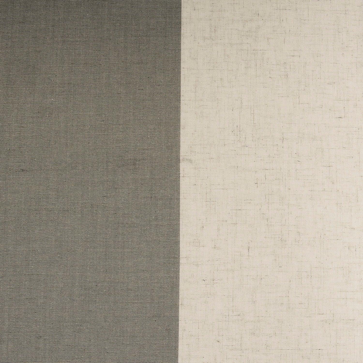 Del Mar Stone Striped Linen Blend Sheer Custom Curtain