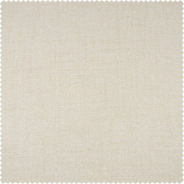 Creamy Ivory Heathered Woolen Weave Swatch - HalfPriceDrapes.com