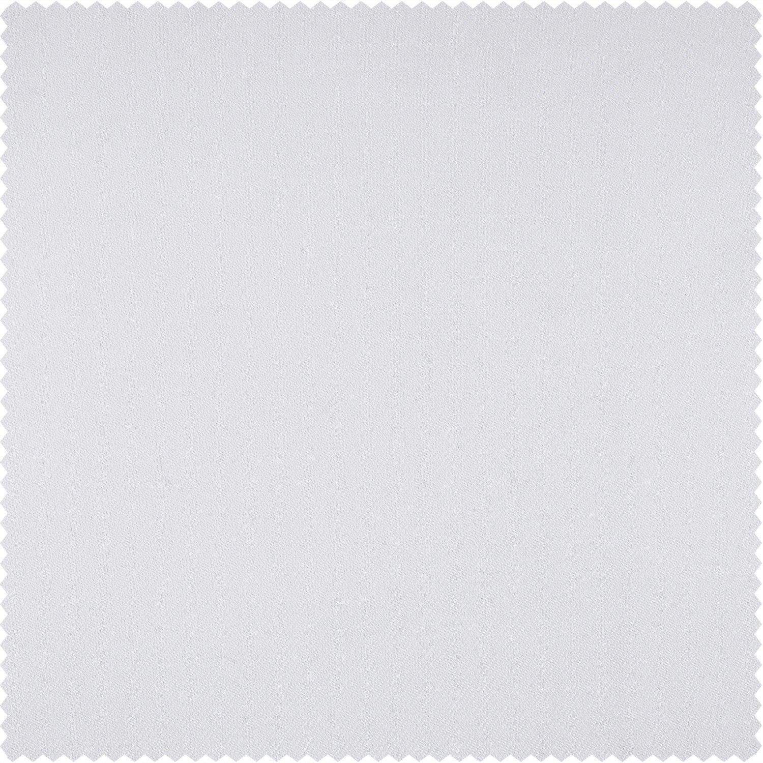 Snow White Heathered Woolen Weave Swatch - HalfPriceDrapes.com