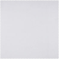 Snow White Heathered Woolen Weave Swatch - HalfPriceDrapes.com