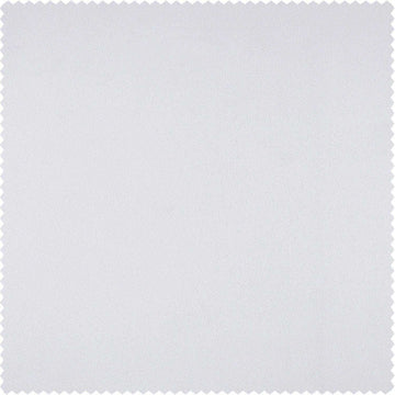 Snow White Heathered Woolen Weave Swatch - HalfPriceDrapes.com