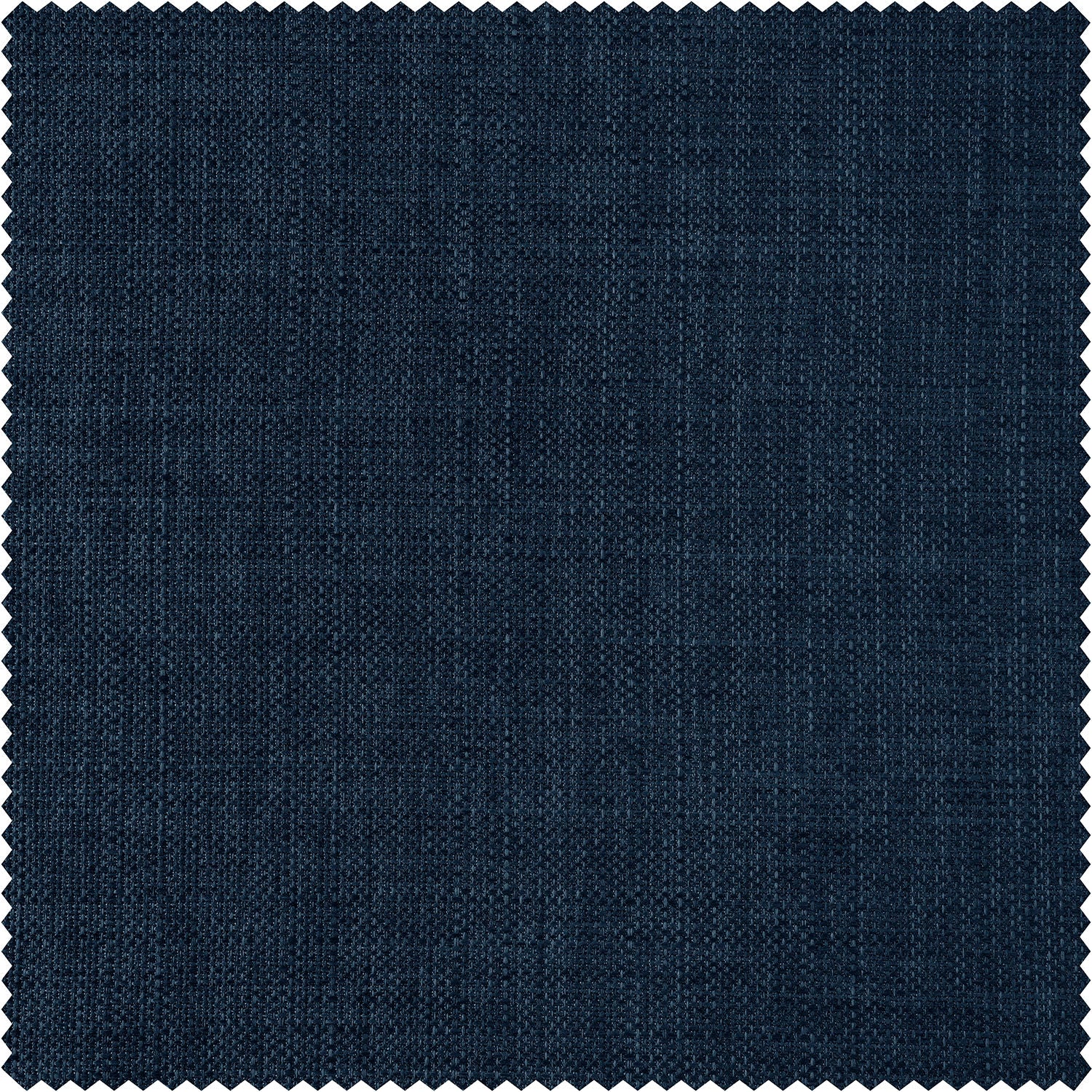 Sergeants Blue Italian Faux Linen Swatch
