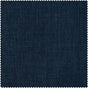 Sergeants Blue Italian Faux Linen Custom Curtain