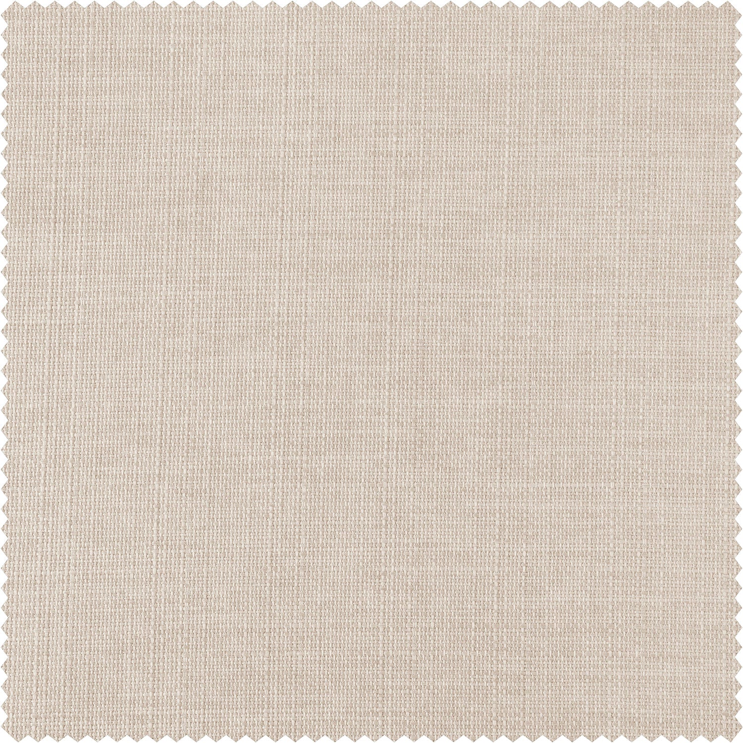 Parchment Cream Italian Faux Linen Custom Curtain