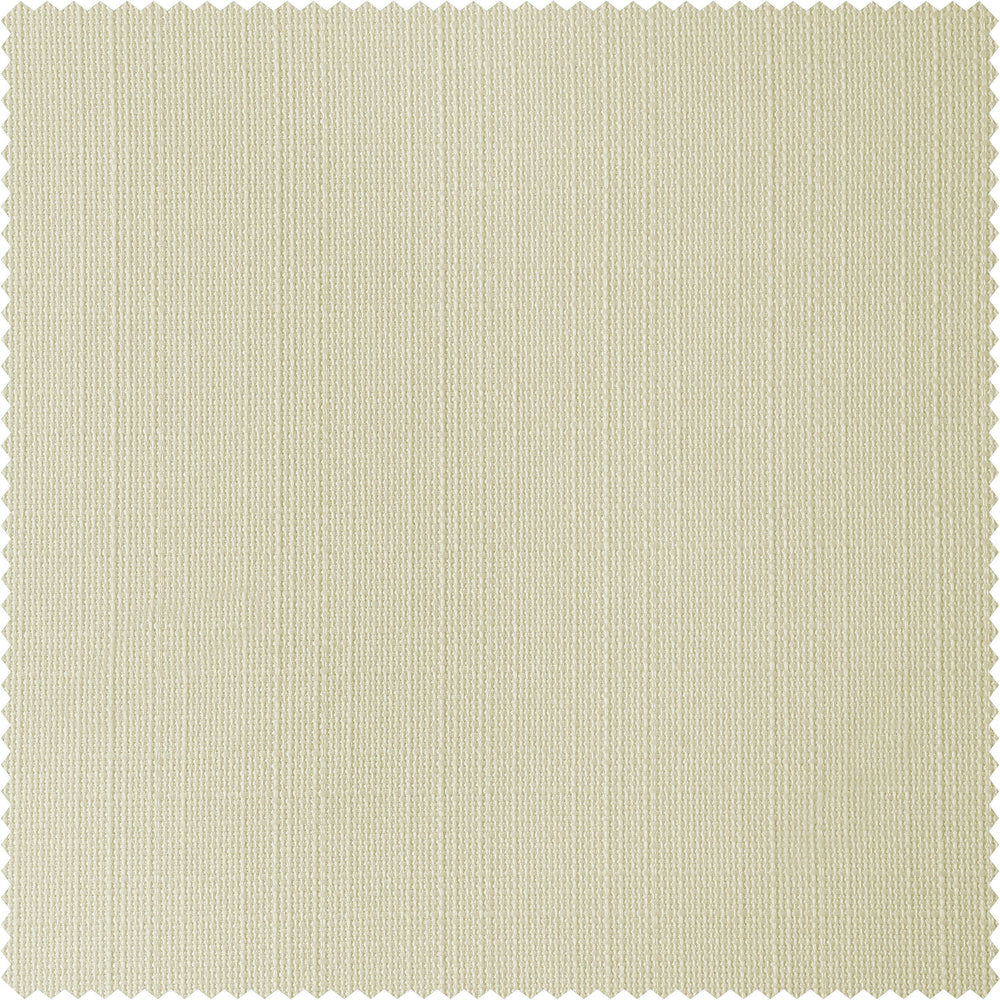 Gravity Ivory Italian Faux Linen Custom Curtain
