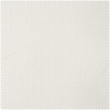 Magnolia Off White Italian Faux Linen Custom Curtain