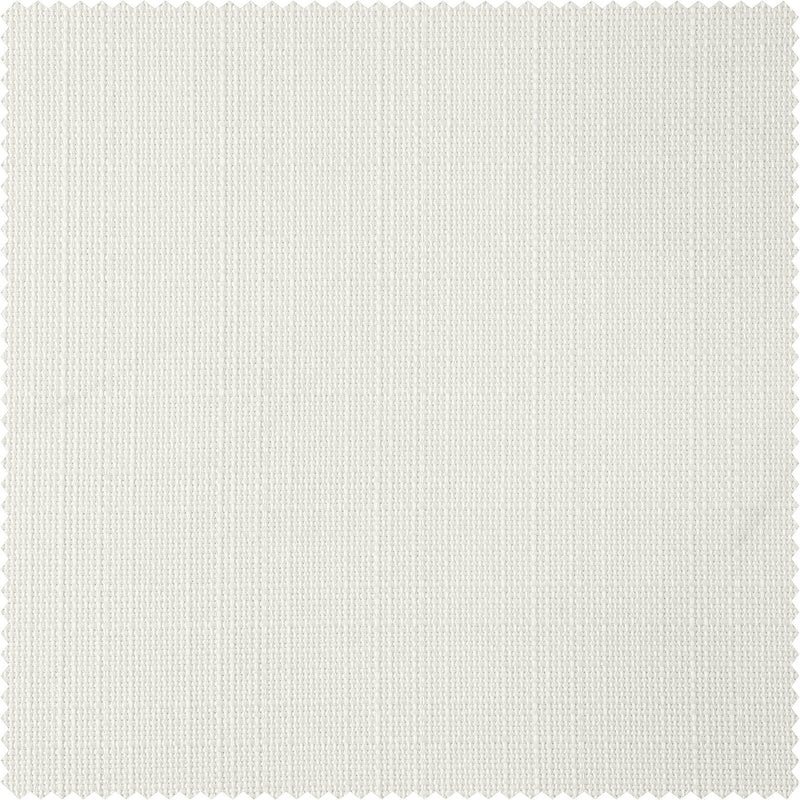 Magnolia Off White Italian Faux Linen Custom Curtain