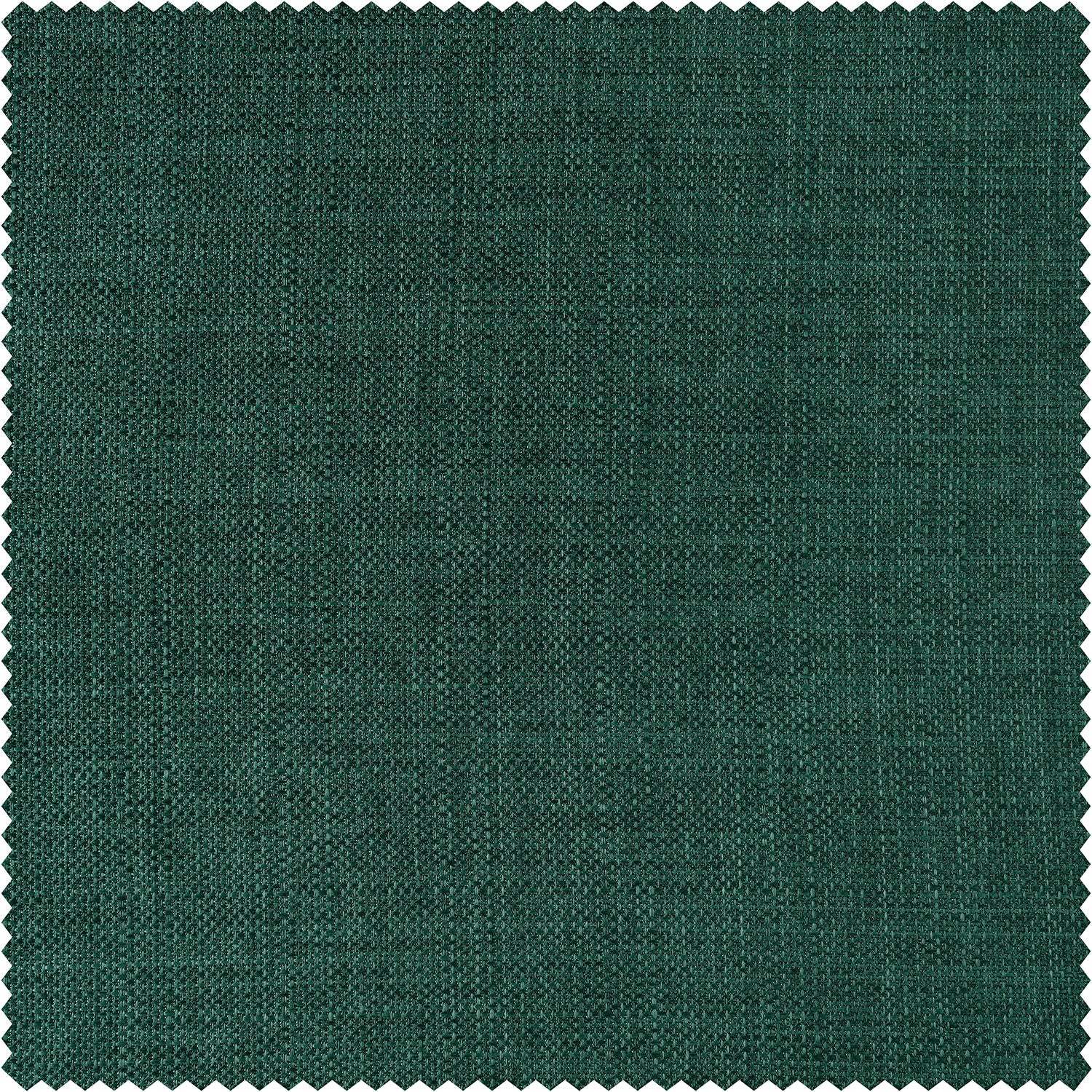 Empire Green Italian Faux Linen Custom Curtain