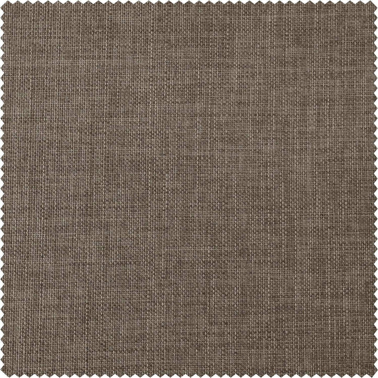 Hummingbird Brown Italian Faux Linen Swatch
