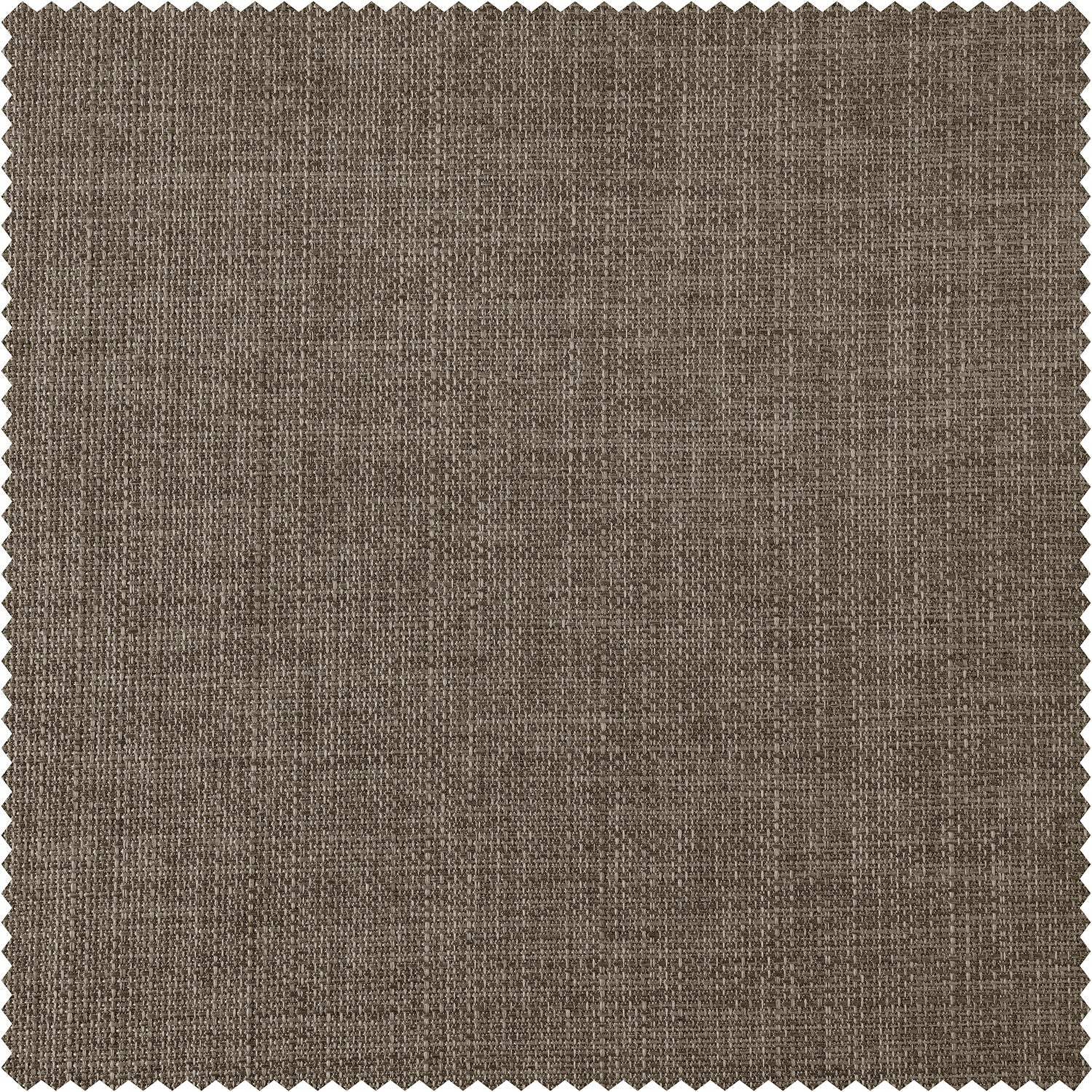 Hummingbird Brown Italian Faux Linen Swatch