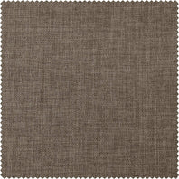 Hummingbird Brown Italian Faux Linen Swatch