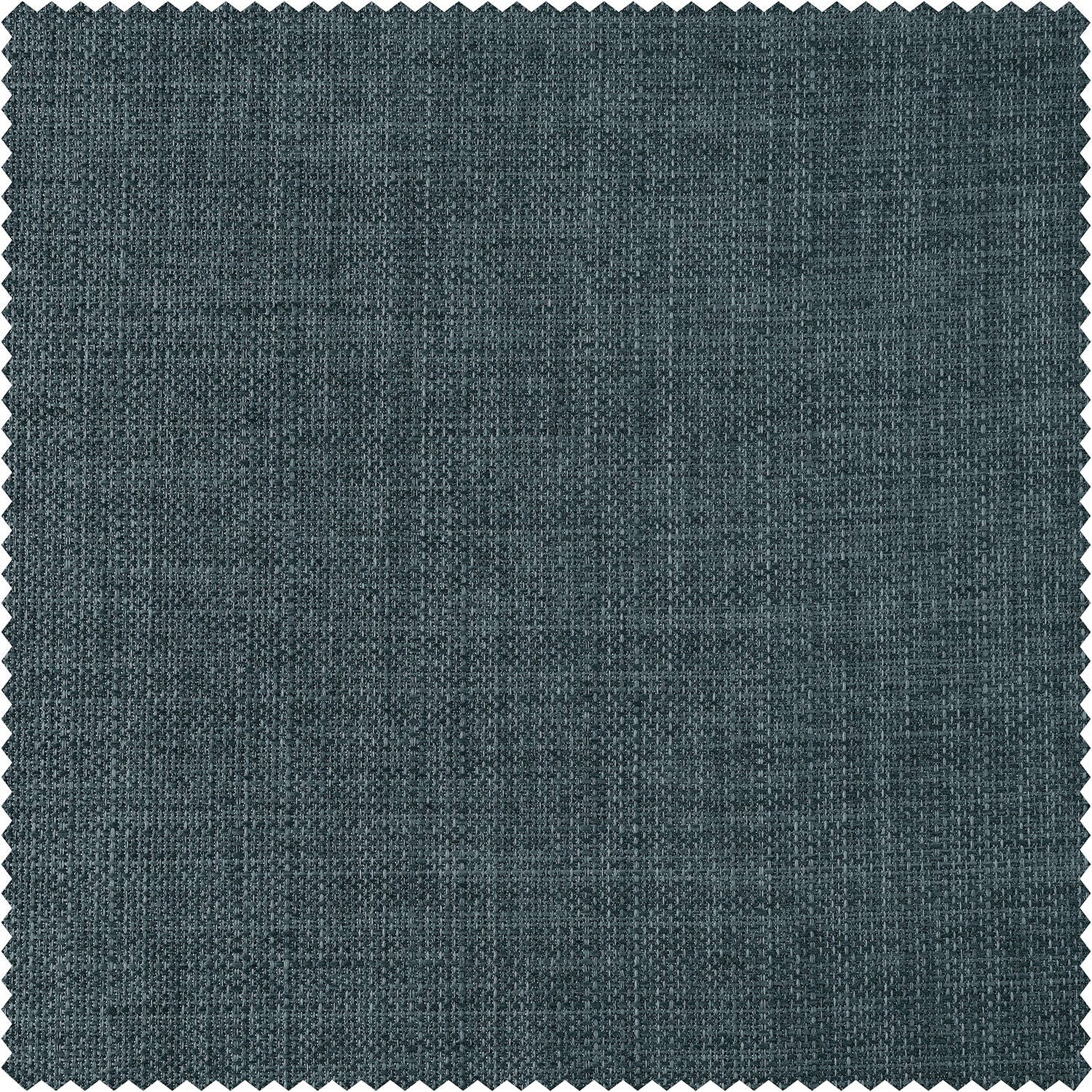 Sweden Blue Italian Faux Linen Swatch