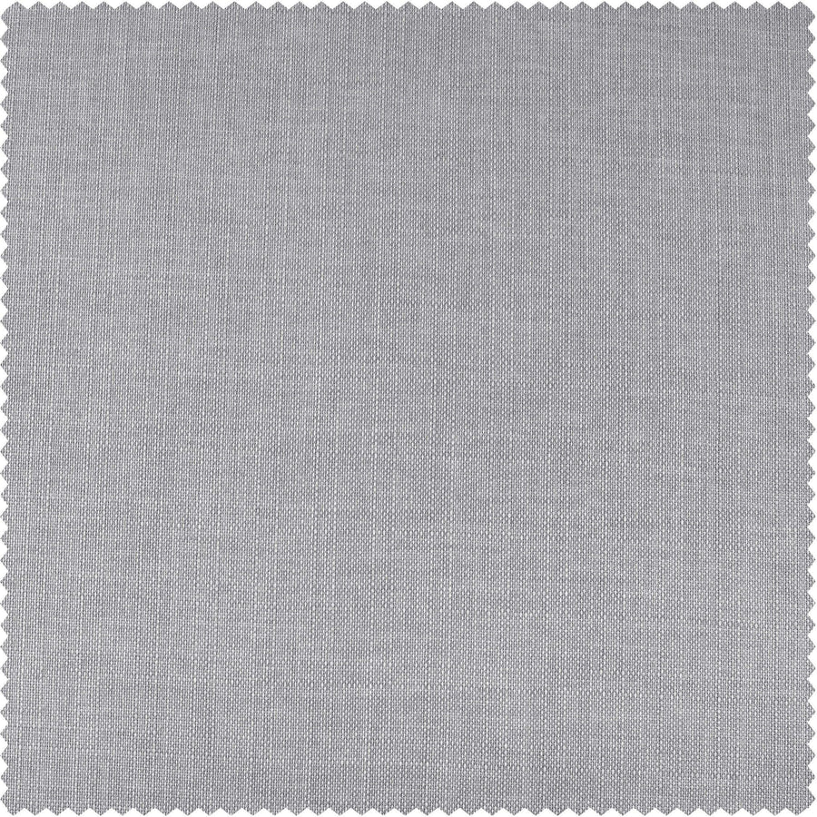Portrait Grey Italian Faux Linen Custom Curtain - HalfPriceDrapes.com
