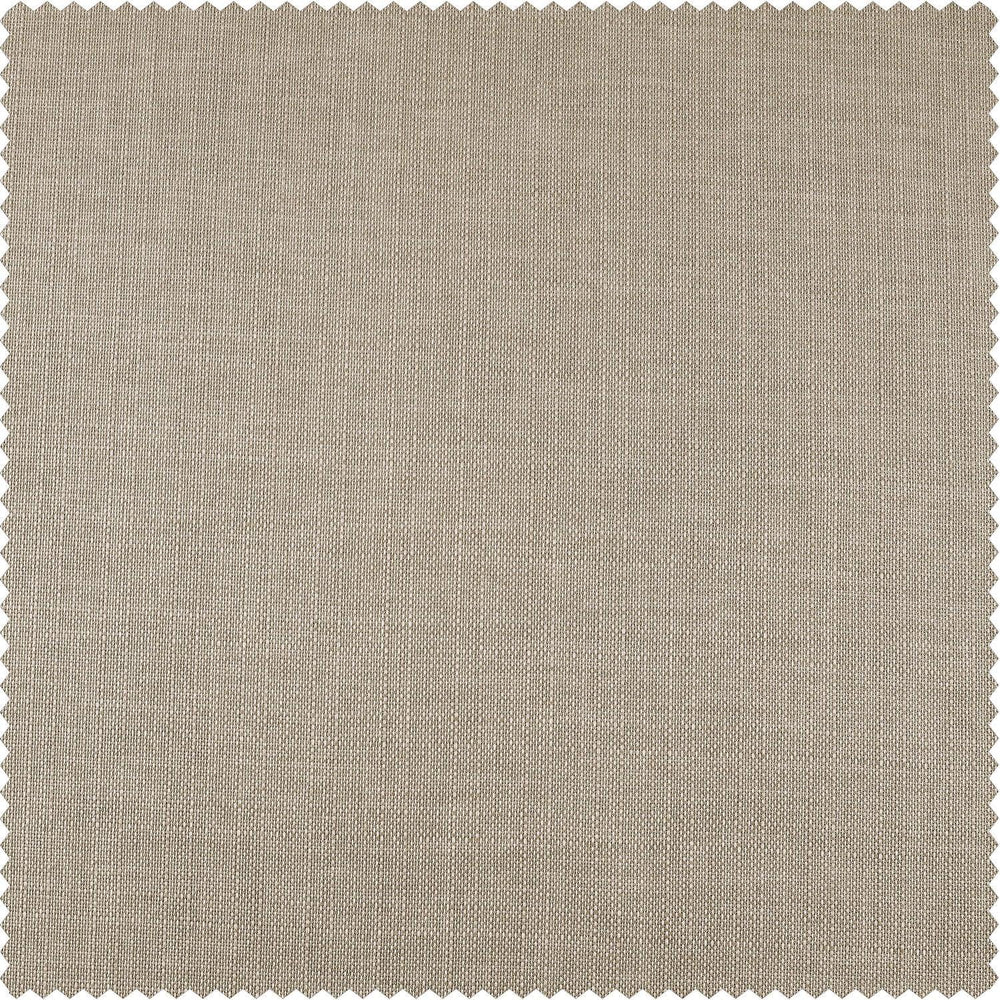 Safari Tan Faux Linen Swatch - HalfPriceDrapes.com