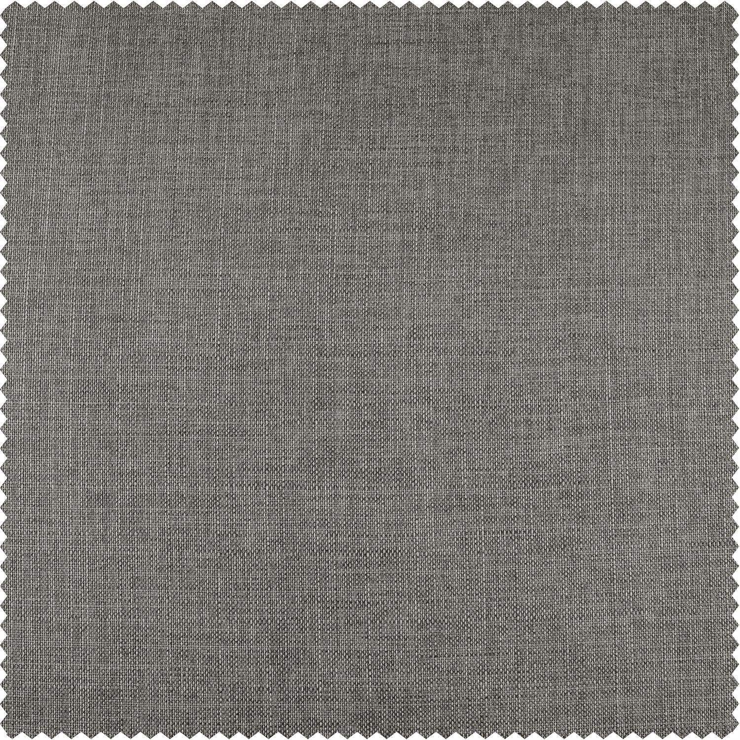 Destination Slate Faux Linen Swatch - HalfPriceDrapes.com