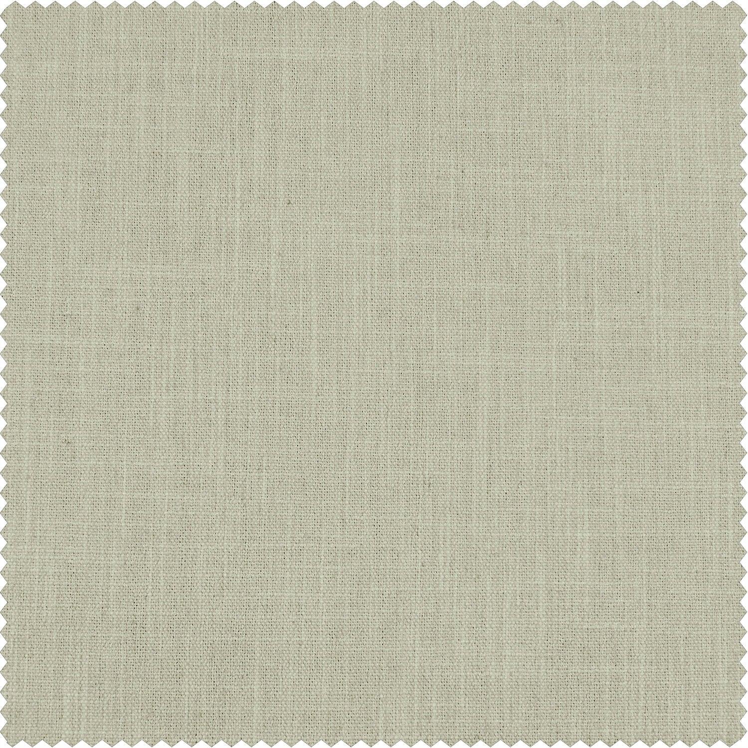 Greige Simply Faux Linen Curtain Pair (2 Panels)