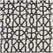 Metro Black Geometric Faux Silk Jacquard Swatch