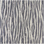 Tiger Striped Grey Faux Silk Jacquard Room Darkening Curtain