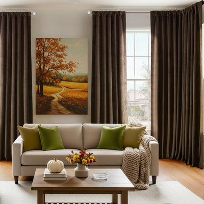 Java Signature Velvet Custom Curtain