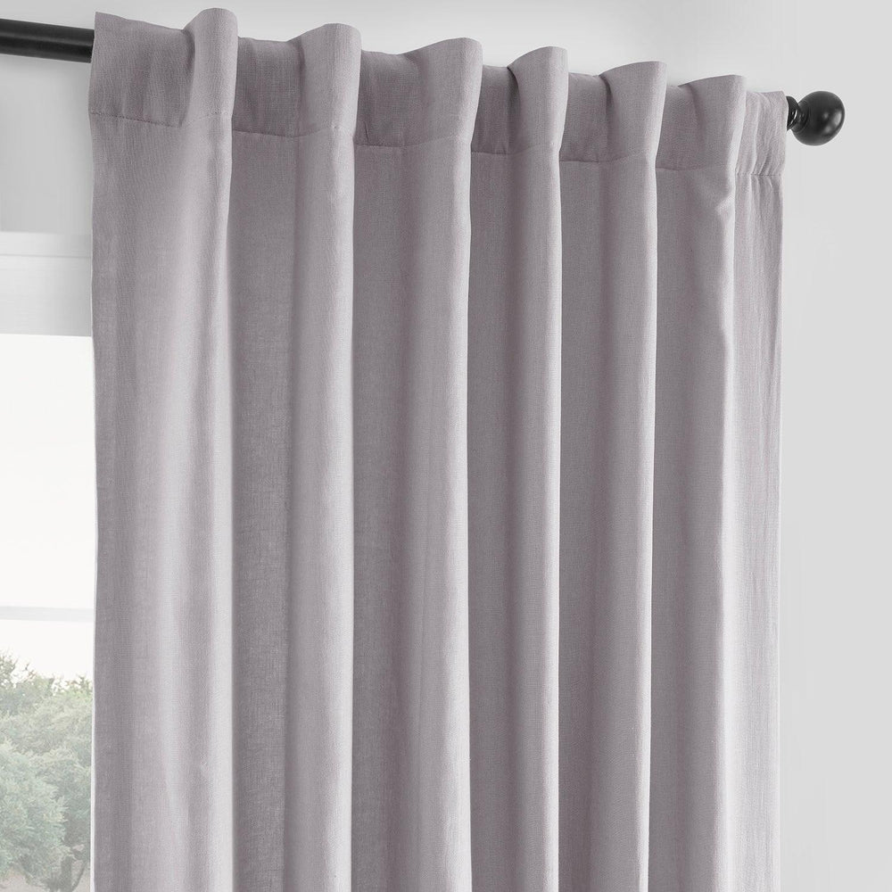 Earl Grey French Linen Curtain - HalfPriceDrapes.com