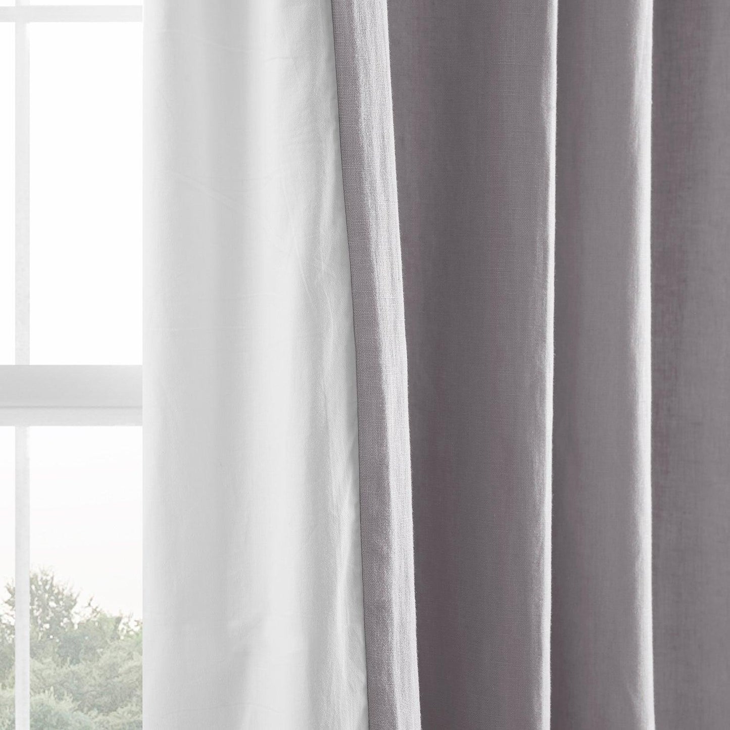 Earl Grey French Linen Curtain - HalfPriceDrapes.com