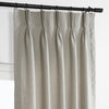 Fresh Khaki French Pleat French Linen Curtain - HalfPriceDrapes.com