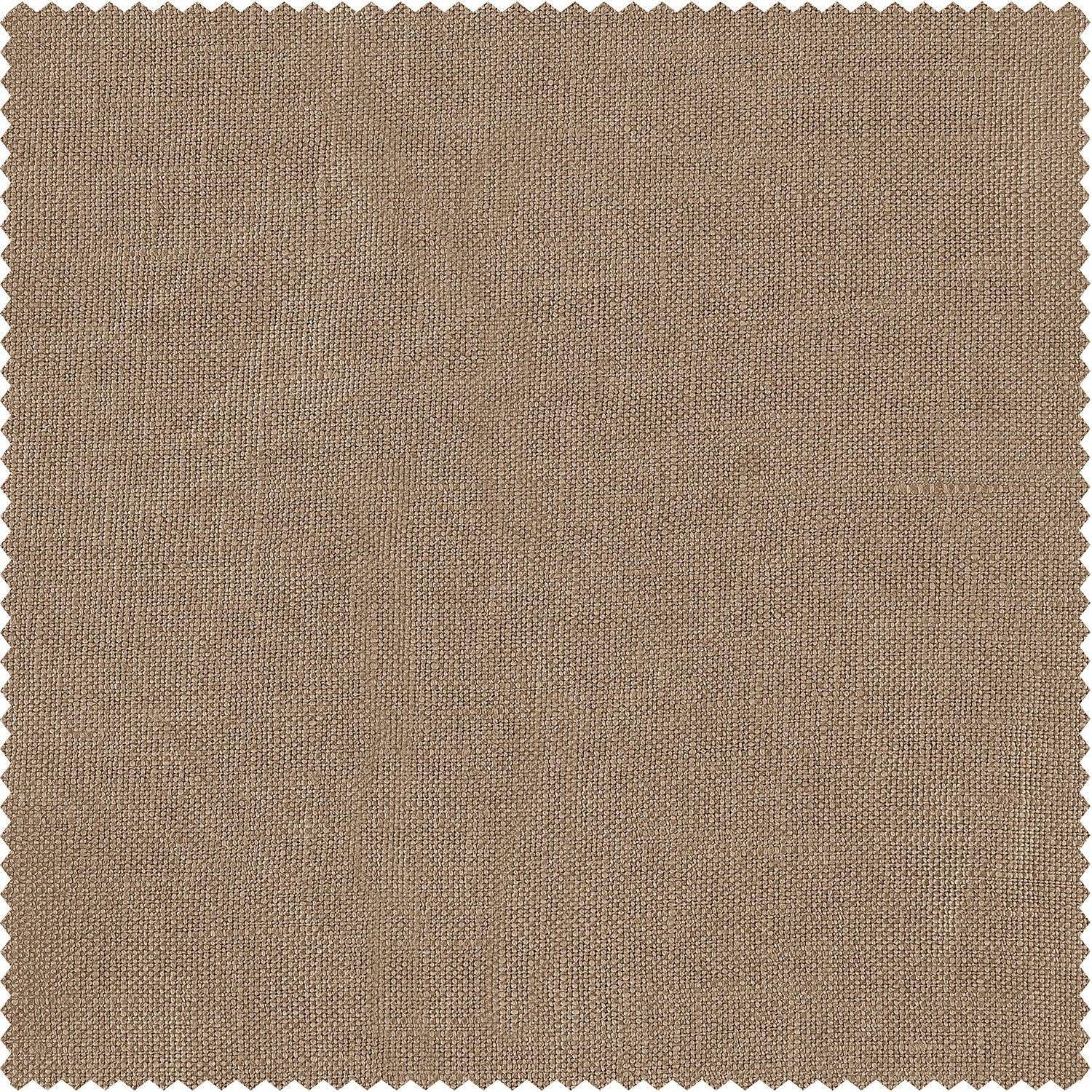 Flax Beige French Linen Swatch - HalfPriceDrapes.com