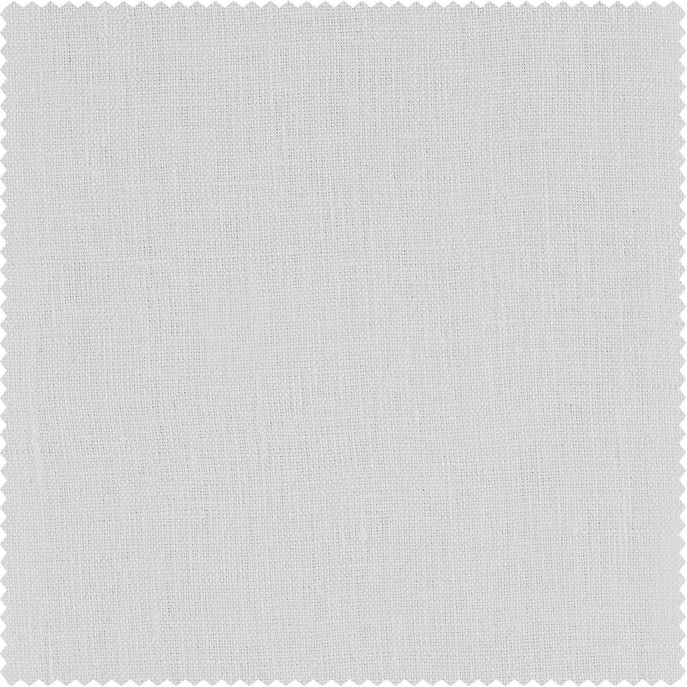 Crisp White French Linen Swatch - HalfPriceDrapes.com