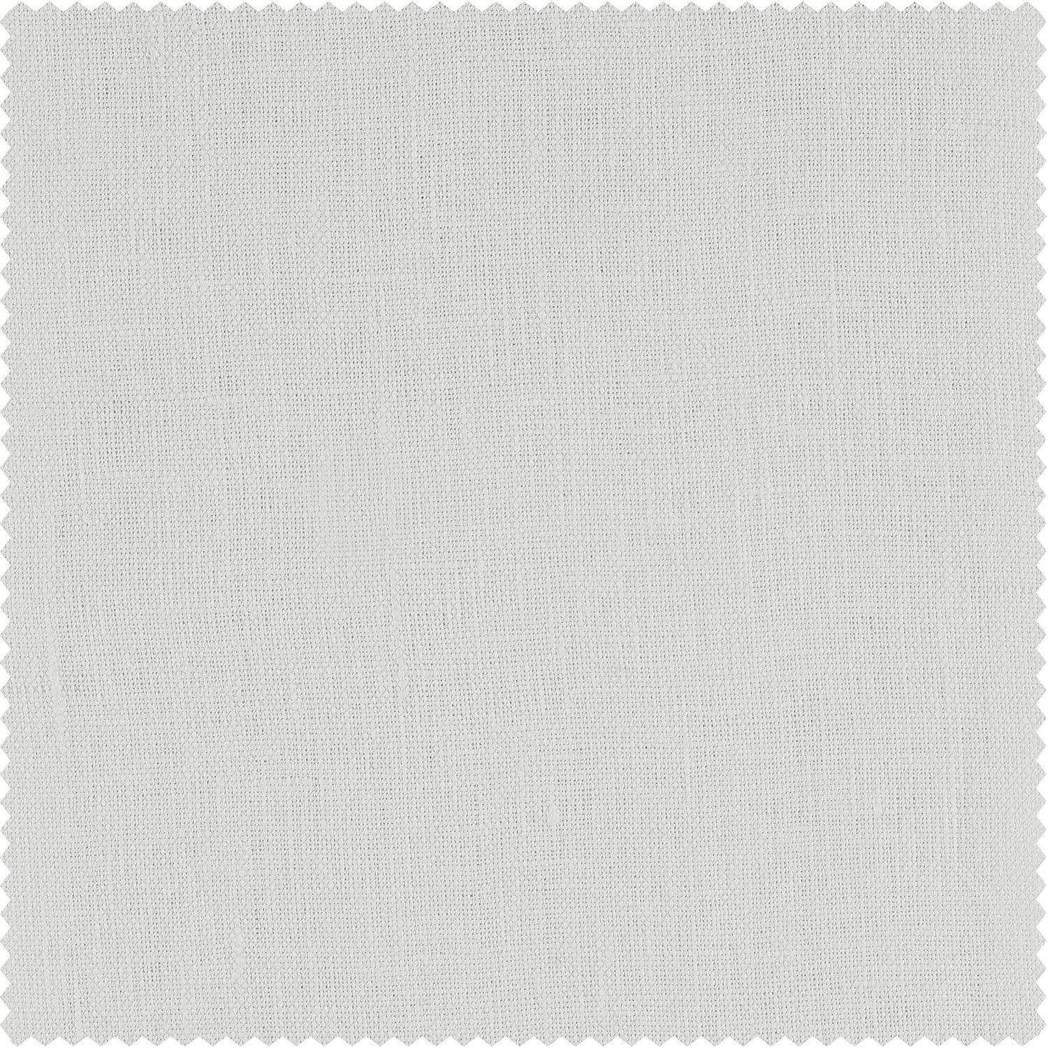 Crisp White French Linen Swatch - HalfPriceDrapes.com
