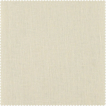 Ancient Ivory French Linen Swatch - HalfPriceDrapes.com