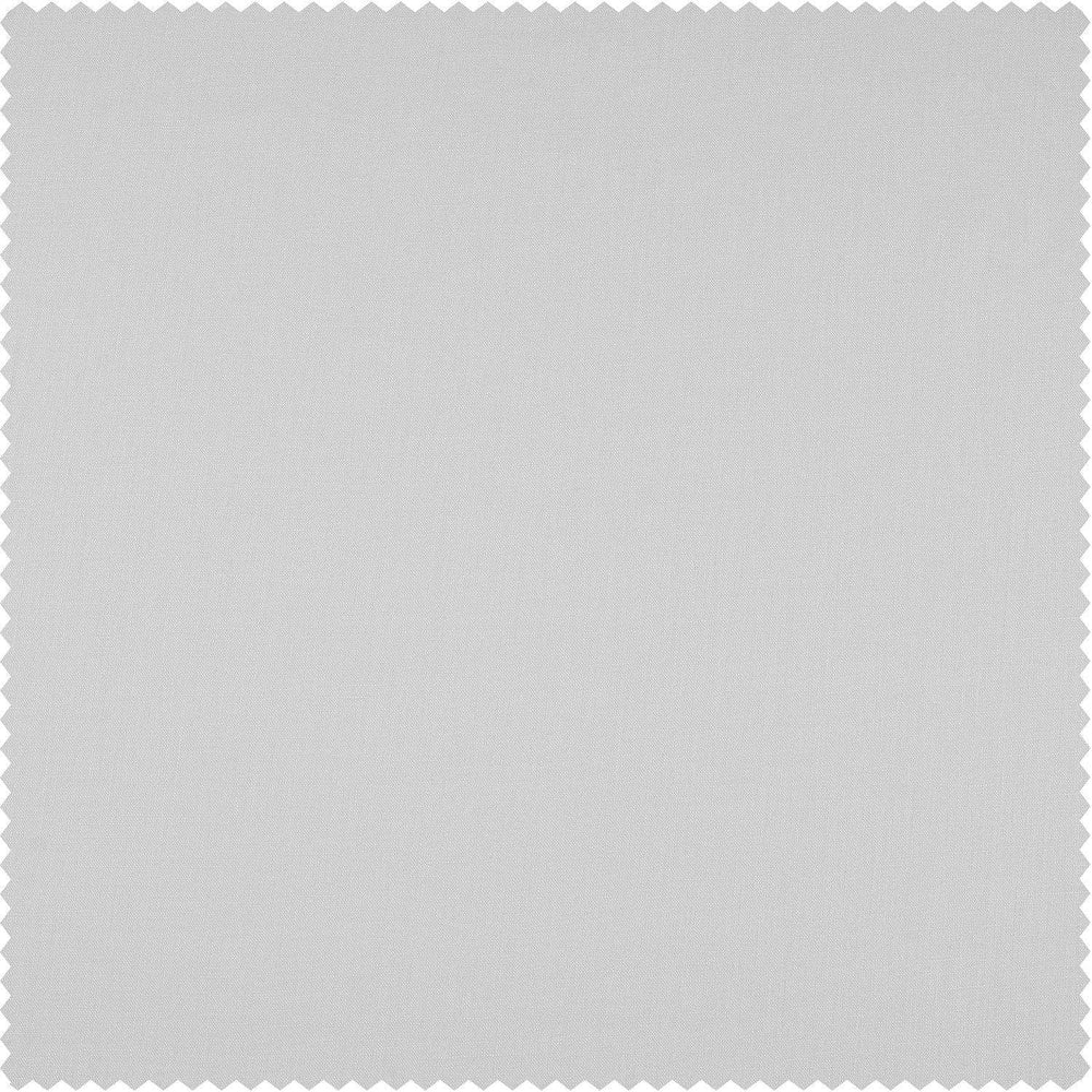 Bright White Euro Linen Swatch - HalfPriceDrapes.com