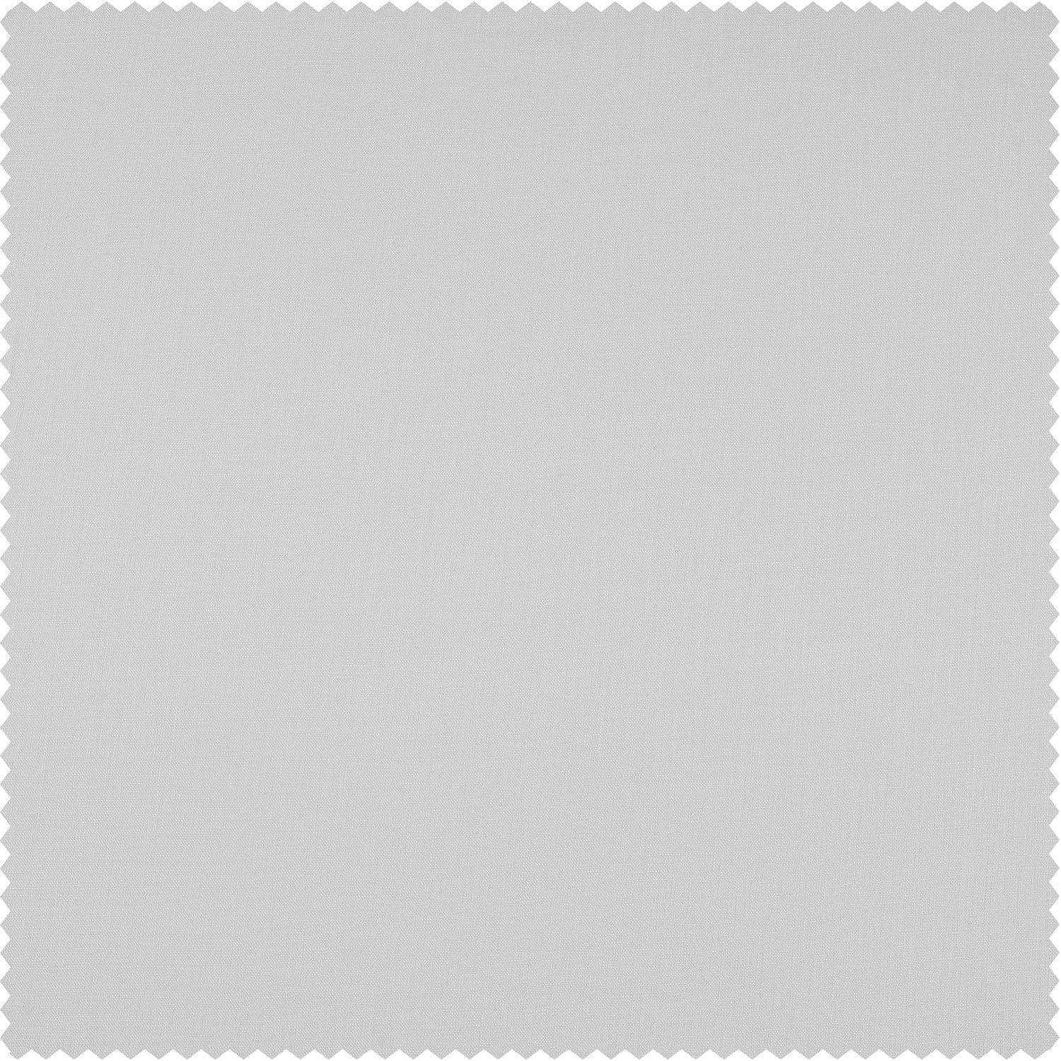 Bright White Euro Linen Swatch - HalfPriceDrapes.com