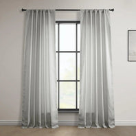 Light Greige Euro Linen Curtain - HalfPriceDrapes.com