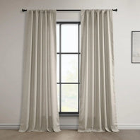 Light Birch Euro Linen Curtain - HalfPriceDrapes.com