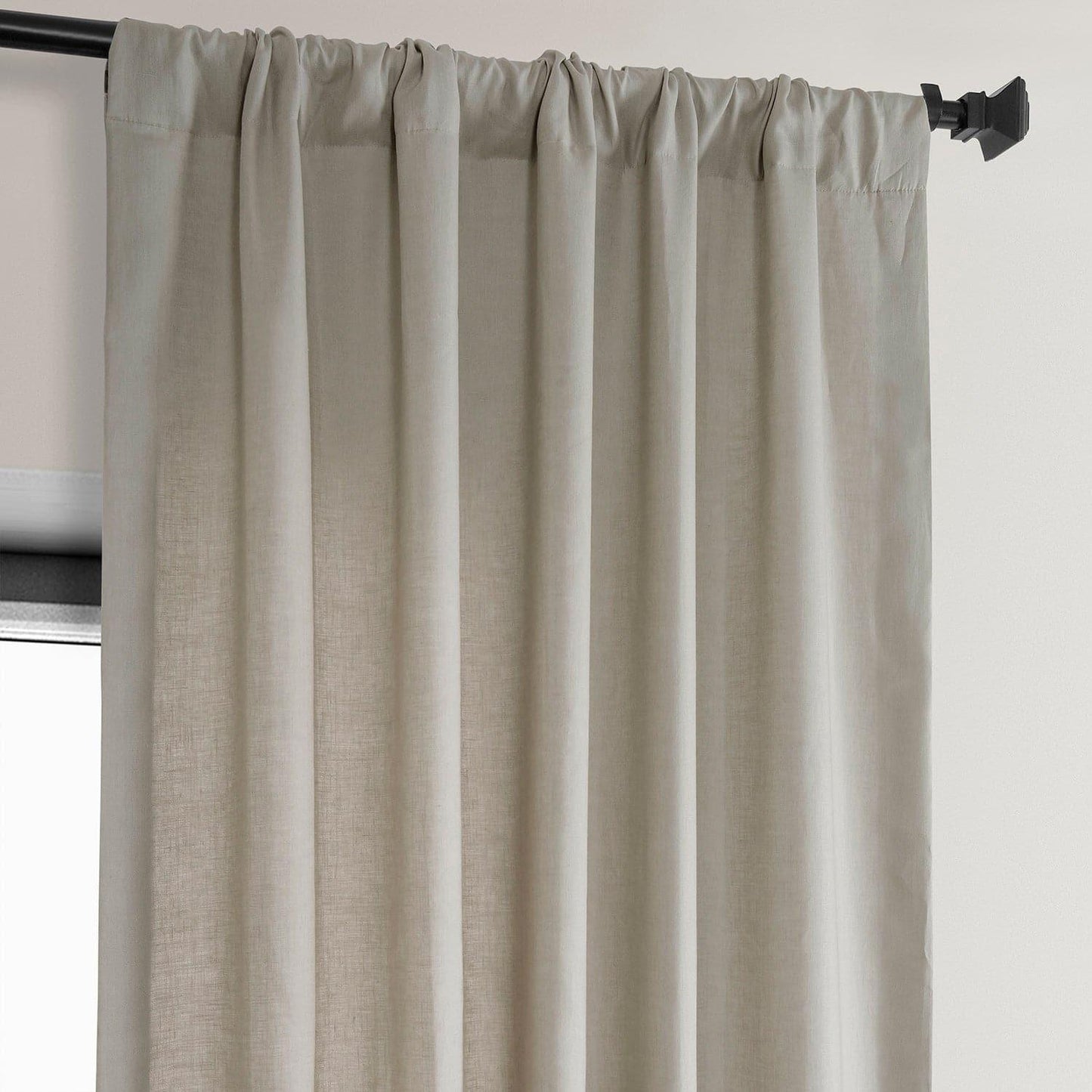 Light Birch Euro Linen Curtain - HalfPriceDrapes.com