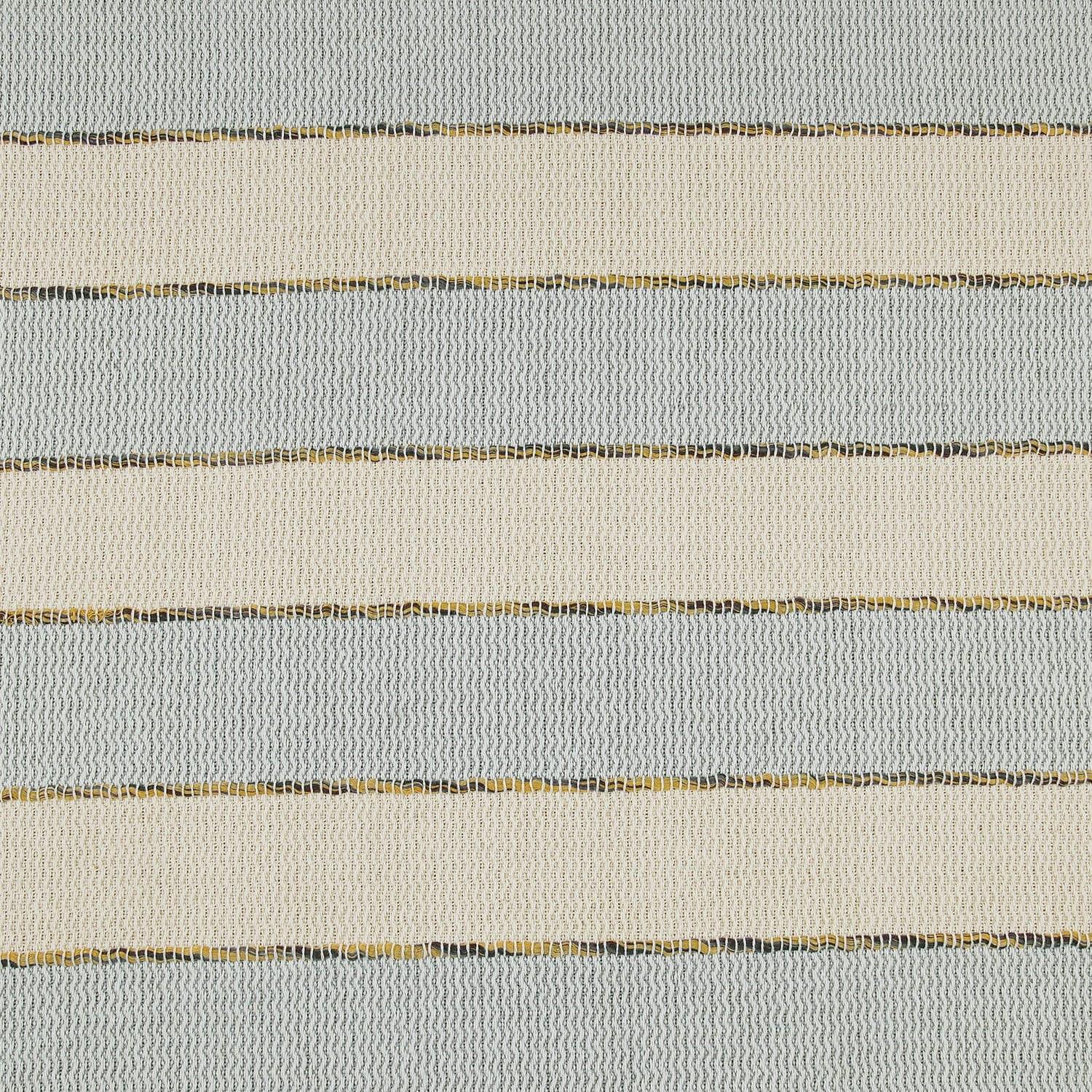 Leon Striped Loom Woven Cotton Sheer Curtain