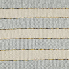 Leon Striped Loom Woven Cotton Sheer Curtain