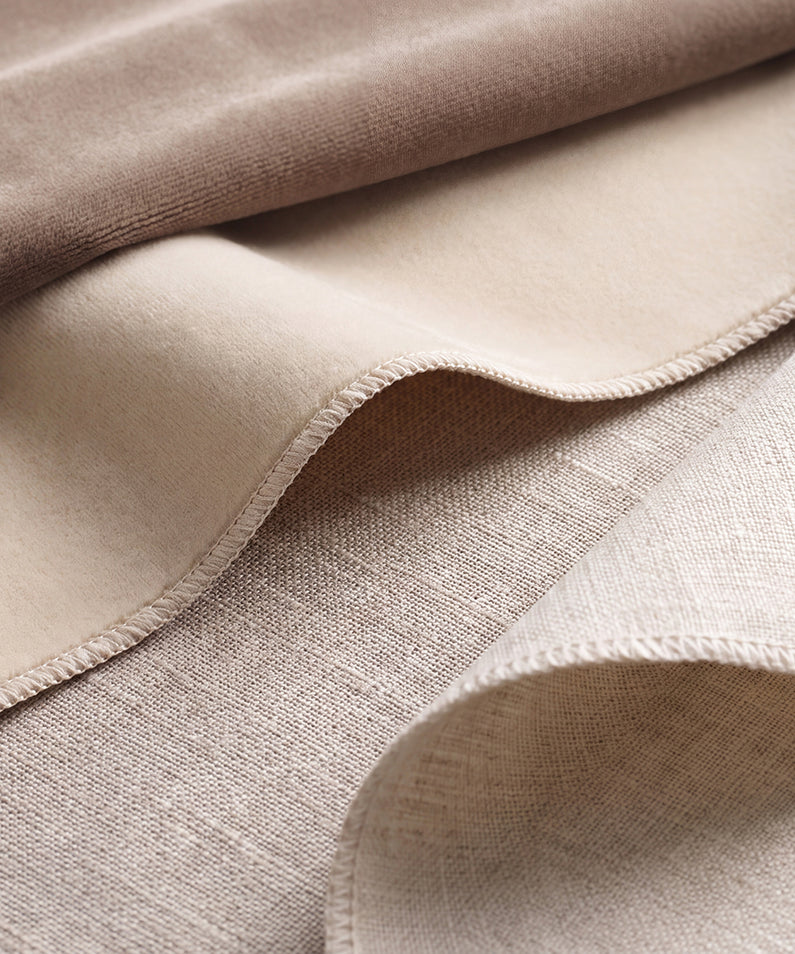 Neutral Elegance: Soft gray, calming blue, creamy beige, and crisp white offer an effortlessly refined palette made for timeless interiors.