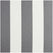 Nautical Grey Striped Grommet Villanova Outdoor Curtain
