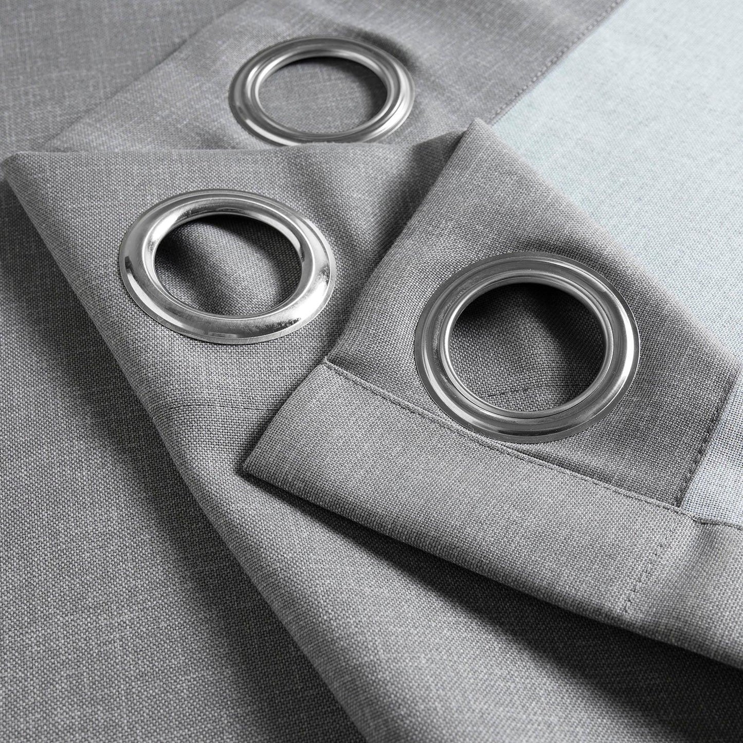 Silver Mist Grommet Villanova Outdoor Curtain