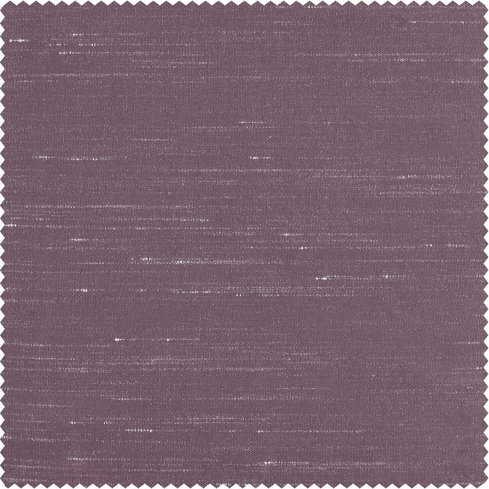 Smokey Plum Vintage Textured Faux Dupioni Silk Swatch - HalfPriceDrapes.com