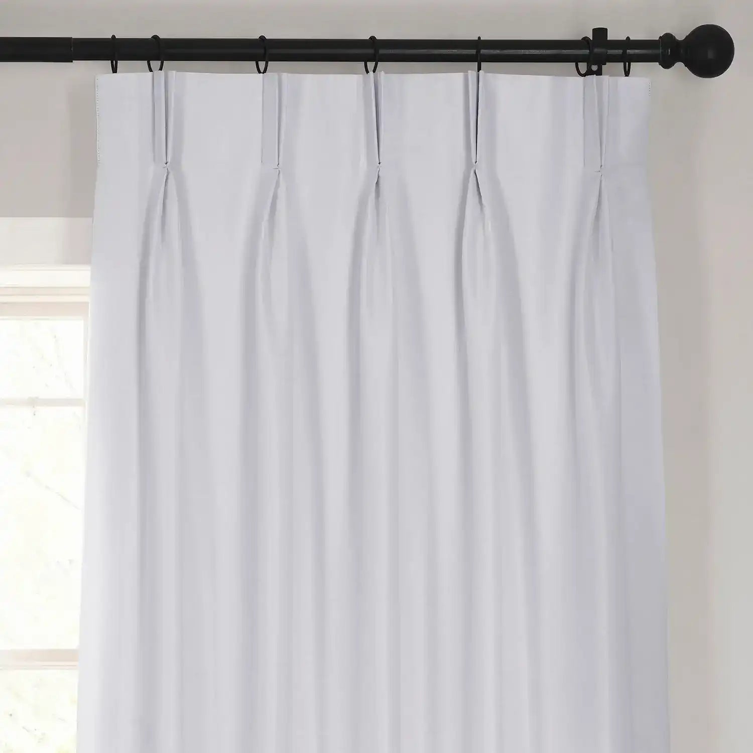 Ice Pinch Pleat Vintage Textured Faux Dupioni Silk Blackout
