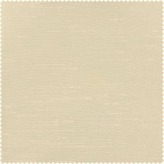 Off White Vintage Textured Faux Dupioni Silk Custom Curtain