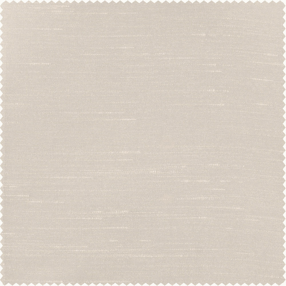 Off White Vintage Textured Faux Dupioni Silk Swatch