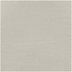 Mist Greige Vintage Textured Faux Dupioni Silk Curtain