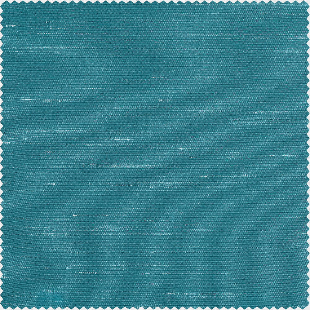 Nassau Blue Vintage Textured Faux Dupioni Silk Swatch