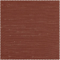Copper Kettle Vintage Textured Faux Dupioni Silk Swatch