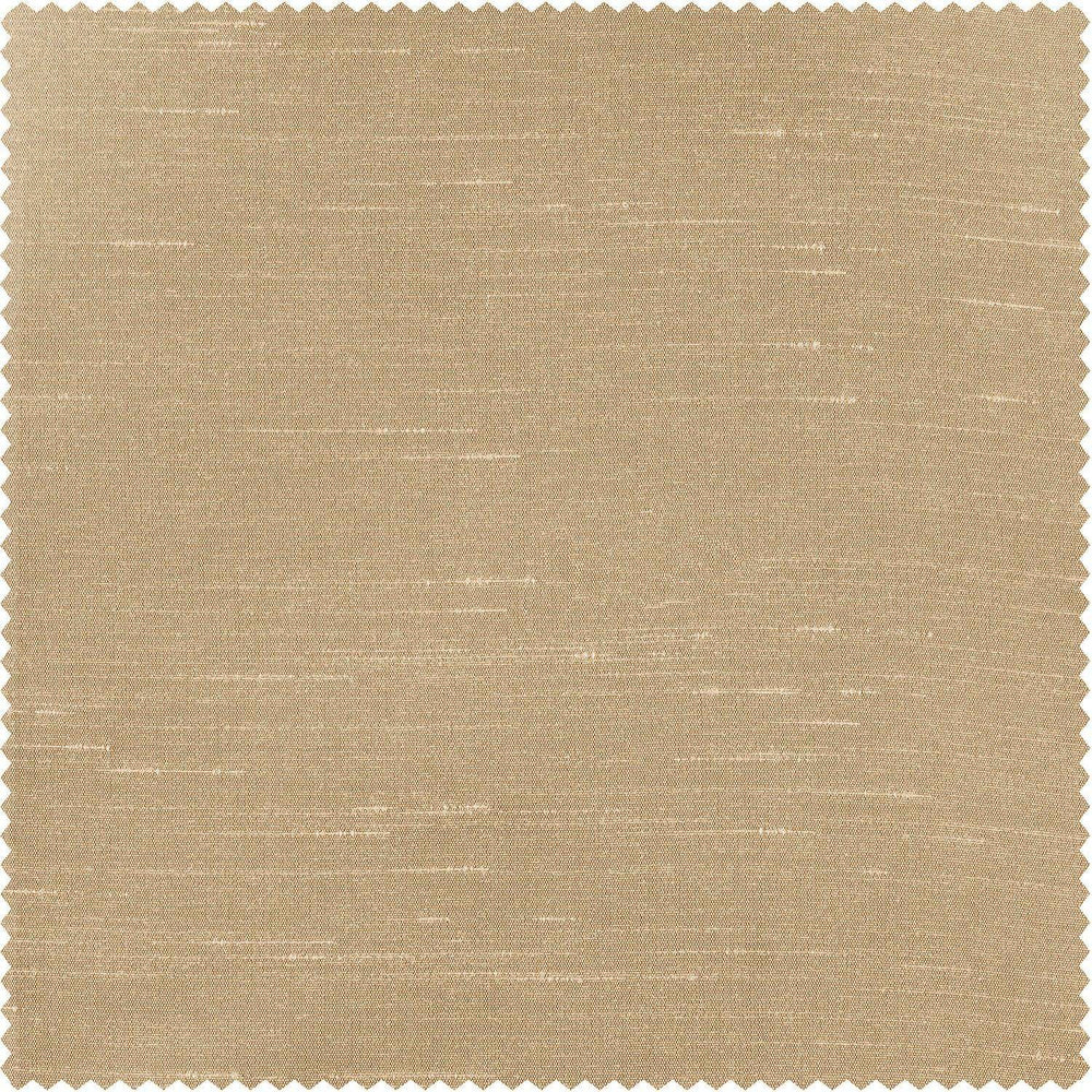 Almond Textured Faux Dupioni Silk Swatch - HalfPriceDrapes.com